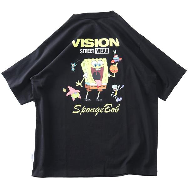 大きいサイズ メンズ VISION STREET WEAR スポンジボブコラボ 半袖 Tシャツ 春夏新作 6505704 | VISION STREET WEAR | 09