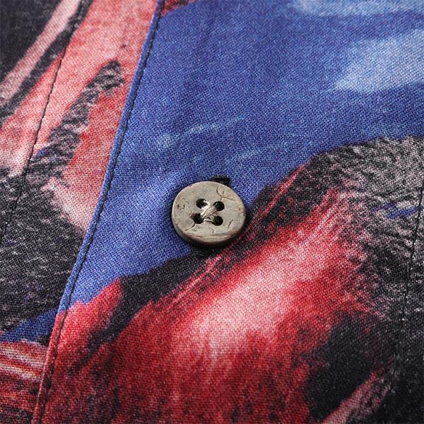 大きいサイズ メンズ DANIEL DODD 半袖 プリント レーヨン オープン シャツ アロハシャツ 653-210201 | Daniel Dodd | 16