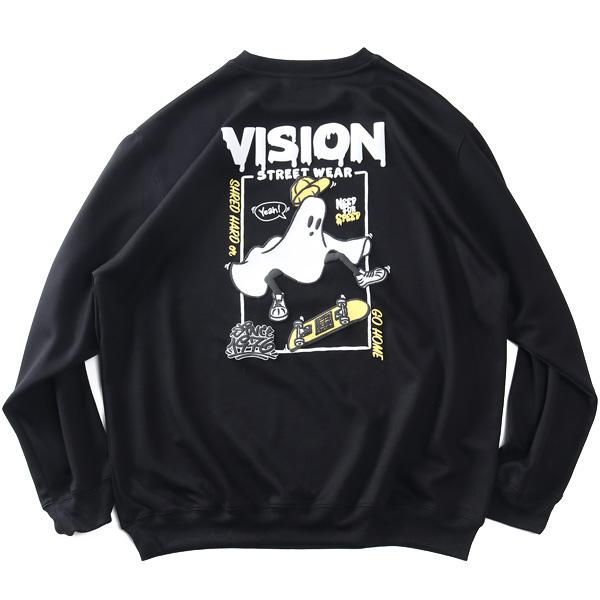大きいサイズ メンズ VISION STREET WEAR ゴースト トレーナー 秋冬新作 6705701 【fre】 爆買 | VISION STREET WEAR | 12