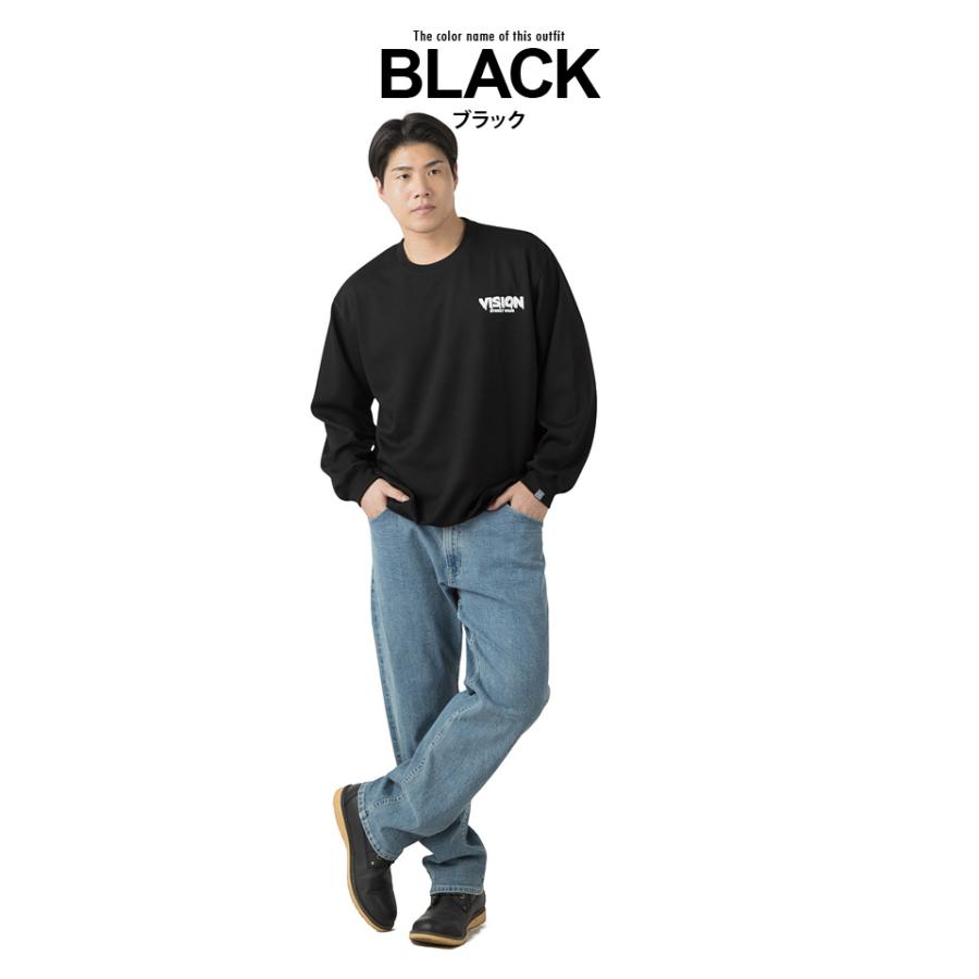 大きいサイズ メンズ VISION STREET WEAR ゴースト トレーナー 秋冬新作 6705701 【fre】 爆買 | VISION STREET WEAR | 04