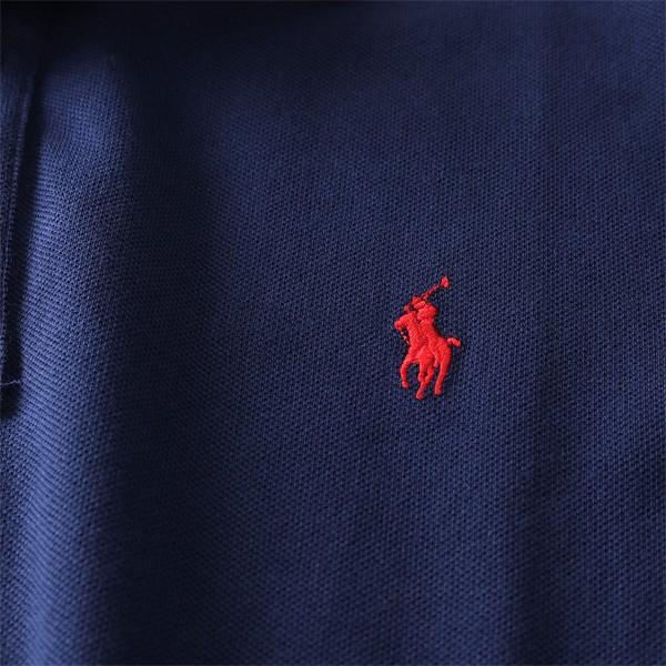 大きいサイズ メンズ POLO RALPH LAUREN ポロ ラルフローレン ロゴ 鹿の子 半袖 ポロシャツ USA直輸入 710746772｜bmo｜07