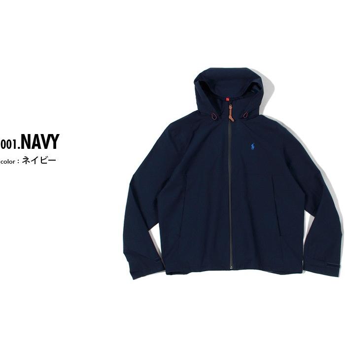 Polo Ralph Lauren ジャケット フード付き ネイビー Lサイズ
