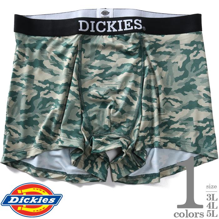 大きいサイズ メンズ Dickies ディッキーズ カモフラ柄 ボクサー ブリーフ パンツ 肌着 下着 秋冬新作 80212600 | Dickies