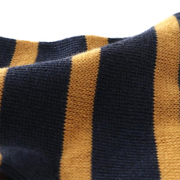 大きいサイズ メンズ AZ DEUX ボーダー柄 アンクル ソックス 靴下 81286200 | ブランド登録なし | 07