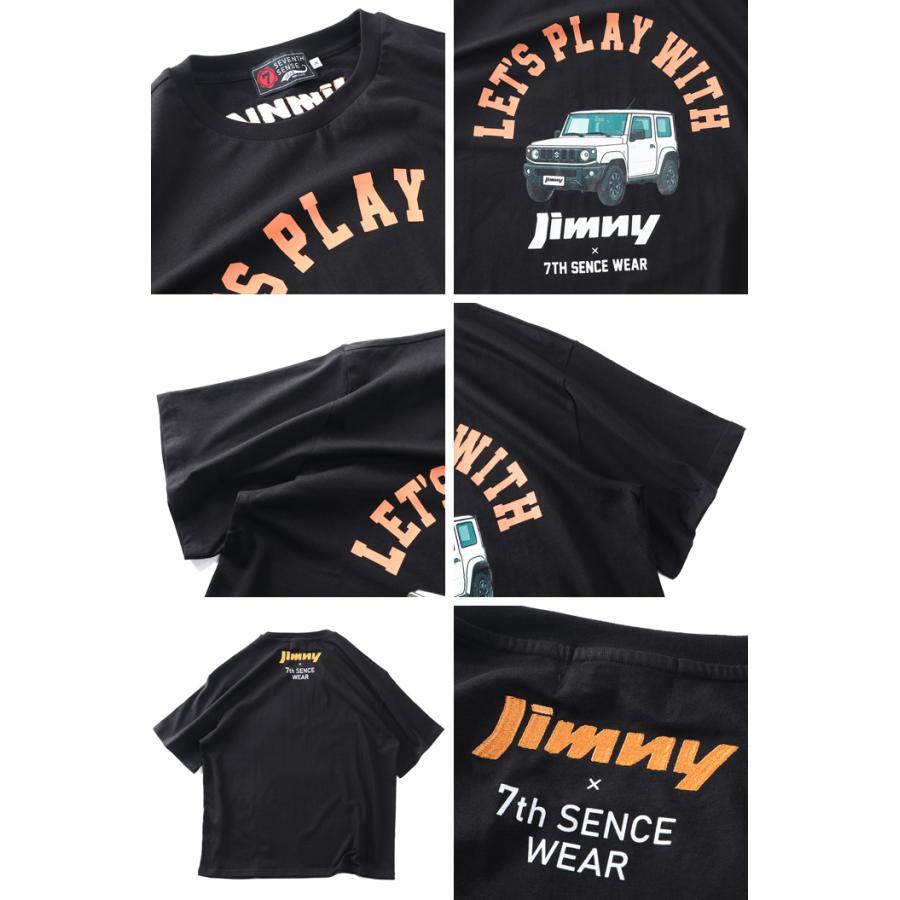 大きいサイズ メンズ SEVENTH SENSE WEAR × JIMNY プリント 半袖 Tシャツ 春夏新作 826580 | ブランド登録なし | 02