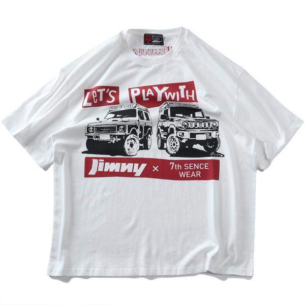 大きいサイズ メンズ SEVENTH SENSE WEAR × JIMNY プリント 半袖 Tシャツ 春夏新作 826581 | ブランド登録なし | 03