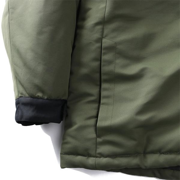 Daniel Dodd 大きいサイズ メンズ タスラン 切替 中綿 フーデッド