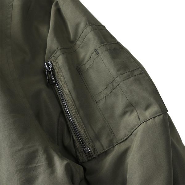 大きいサイズ メンズ DANIEL DODD 薄中綿 MA-1タイプ ブルゾン 秋冬