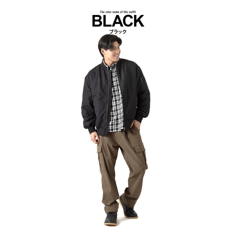 大きいサイズ メンズ DANIEL DODD 薄中綿 MA-1タイプ ブルゾン 秋冬新作 846-b-250501 【t2502】 大きいサイズ メンズ DANIEL DODD 薄中綿 MA-1タイプ ブルゾン 秋冬