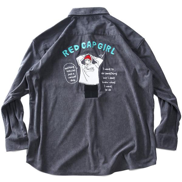 大きいサイズ メンズ DANIEL DODD バック刺繍 コーデュロイ シャツ ビッグシルエット 916-sh250412 【t2502】 | ブランド登録なし | 10