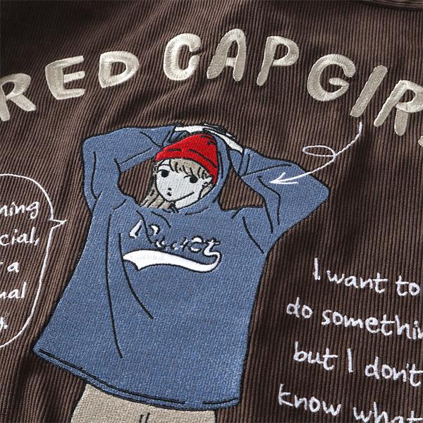 大きいサイズ メンズ DANIEL DODD バック刺繍 コーデュロイ シャツ ビッグシルエット 916-sh250412 【t2502】 | ブランド登録なし | 18