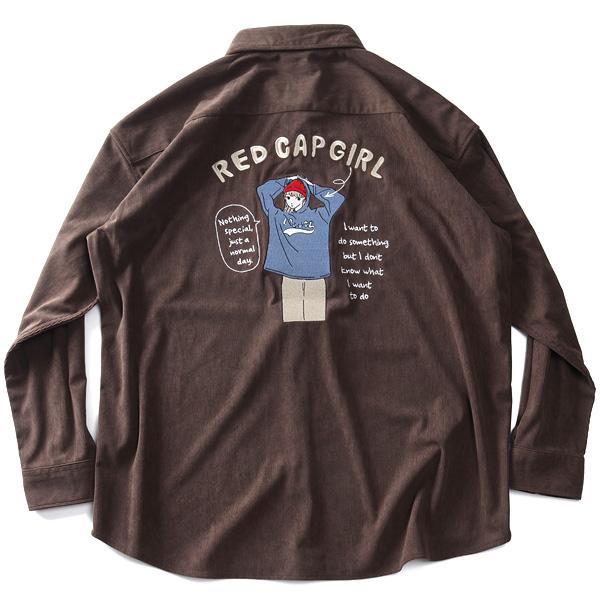 大きいサイズ メンズ DANIEL DODD バック刺繍 コーデュロイ シャツ ビッグシルエット 916-sh250412 【t2502】 | ブランド登録なし | 08