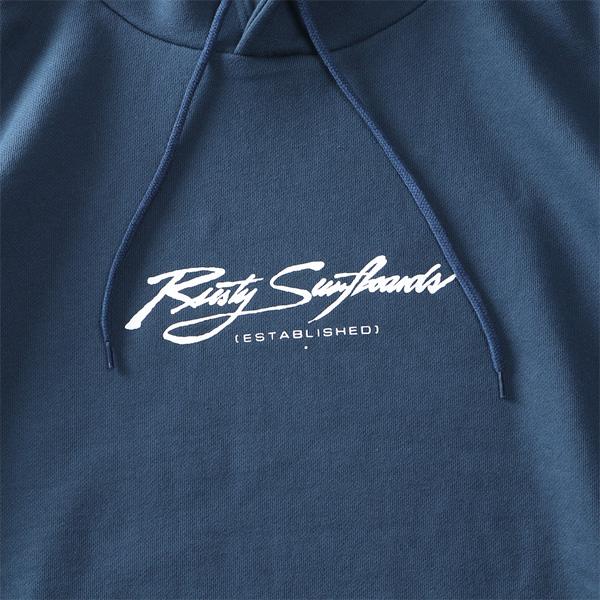 RUSTY（ラスティ） 大きいサイズ メンズ プリント プルオーバー