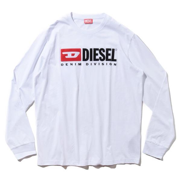 大きいサイズ メンズ DIESEL ディーゼル クルーネック ロング Tシャツ T-JUST-LS-DIVT-SHIRT 直輸入品 a03768-0aaxj｜bmo｜06