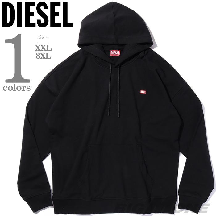 DIESEL（ディーゼル） 大きいサイズ メンズ プルオーバー パーカー 直