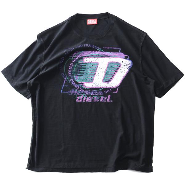 大きいサイズ メンズ DIESEL ディーゼル プリント 半袖 Tシャツ T-ADJUST-R11 直輸入品 a16430 | DIESEL | 03
