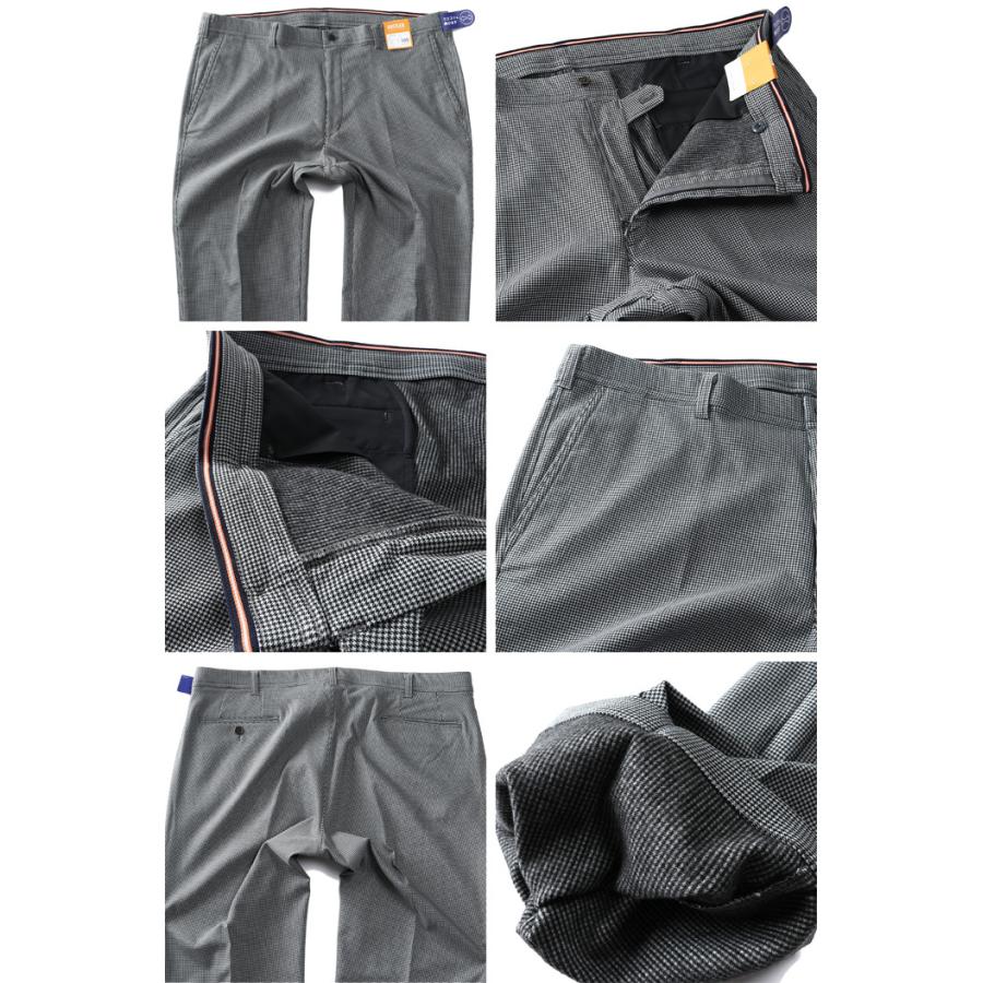 大きいサイズ メンズ HUSTLER まるごと ストレッチ チドリ柄