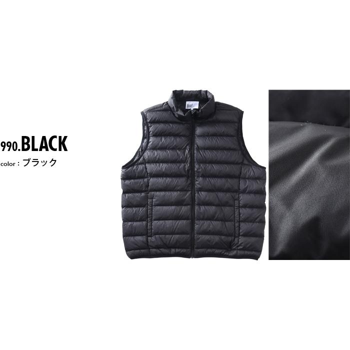 Black & White ダウンベスト ライトグレー Black & White ダウンベスト ライトグレー