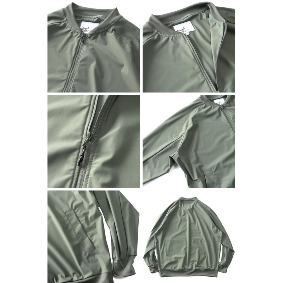 大きいサイズ メンズ DANIEL DODD MA-1タイプ ストレッチ ブルゾン