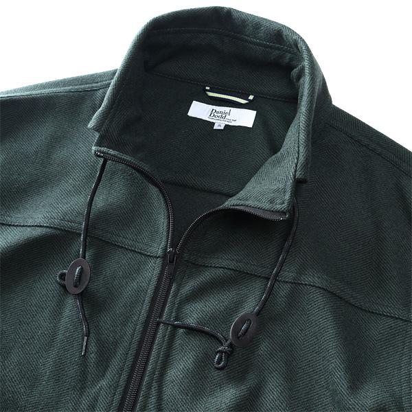 Daniel Dodd 大きいサイズ メンズ ウールライク フルジップ カット