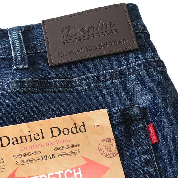 大きいサイズ メンズ DANIEL DODD ストレッチ テーパード デニム