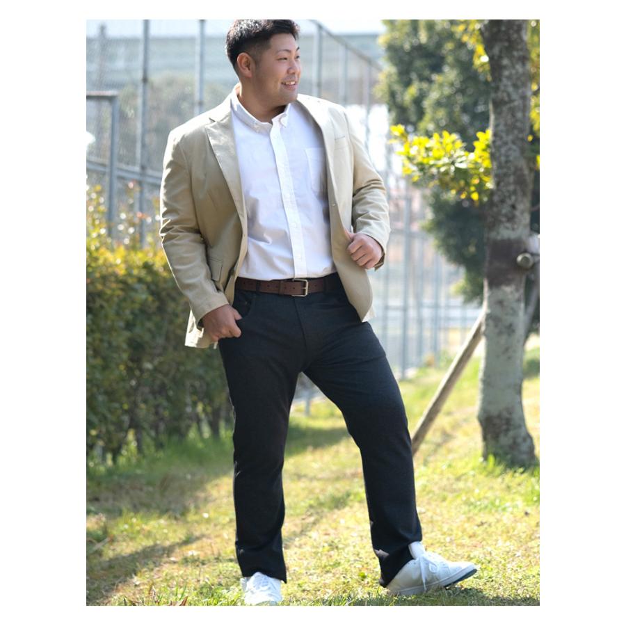 Daniel Dodd 大きいサイズ メンズ ハイパーストレッチ ヘリンボーン 5