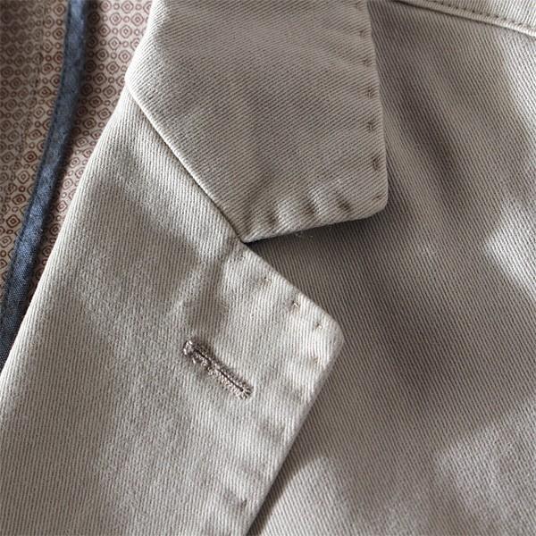 大きいサイズ メンズ SARTORIA BELLINI コットン製品洗いジャケット azjjo-09｜bmo｜06