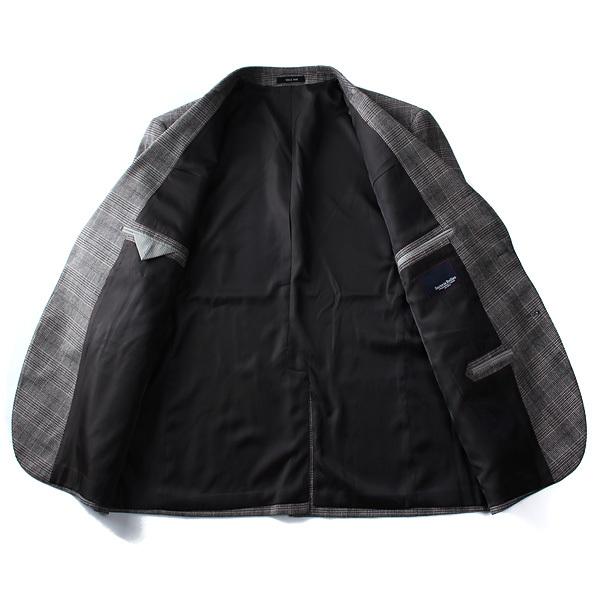 Sartoria Bellini 大きいサイズ メンズ 段帰り3ツ釦チェック柄 