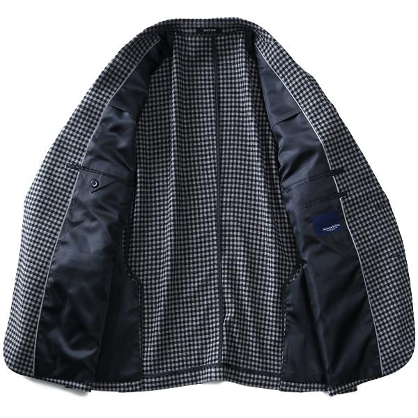 Sartoria Bellini 大きいサイズ メンズ ウール混 ギンガムチェック