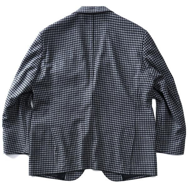Sartoria Bellini 大きいサイズ メンズ ウール混 ギンガムチェック