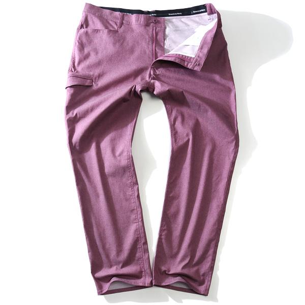 大きいサイズ メンズ Bowerbirds Works 撥水 + ストレッチ ヘリンボーン パンツ 吸汗速乾 azp-1283 Bowerbirds Works 大きいサイズ メンズ 撥水 + ストレッチ