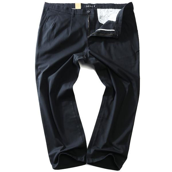 Daniel Dodd 大きいサイズ メンズ ストレッチ ツータック チノ パンツ