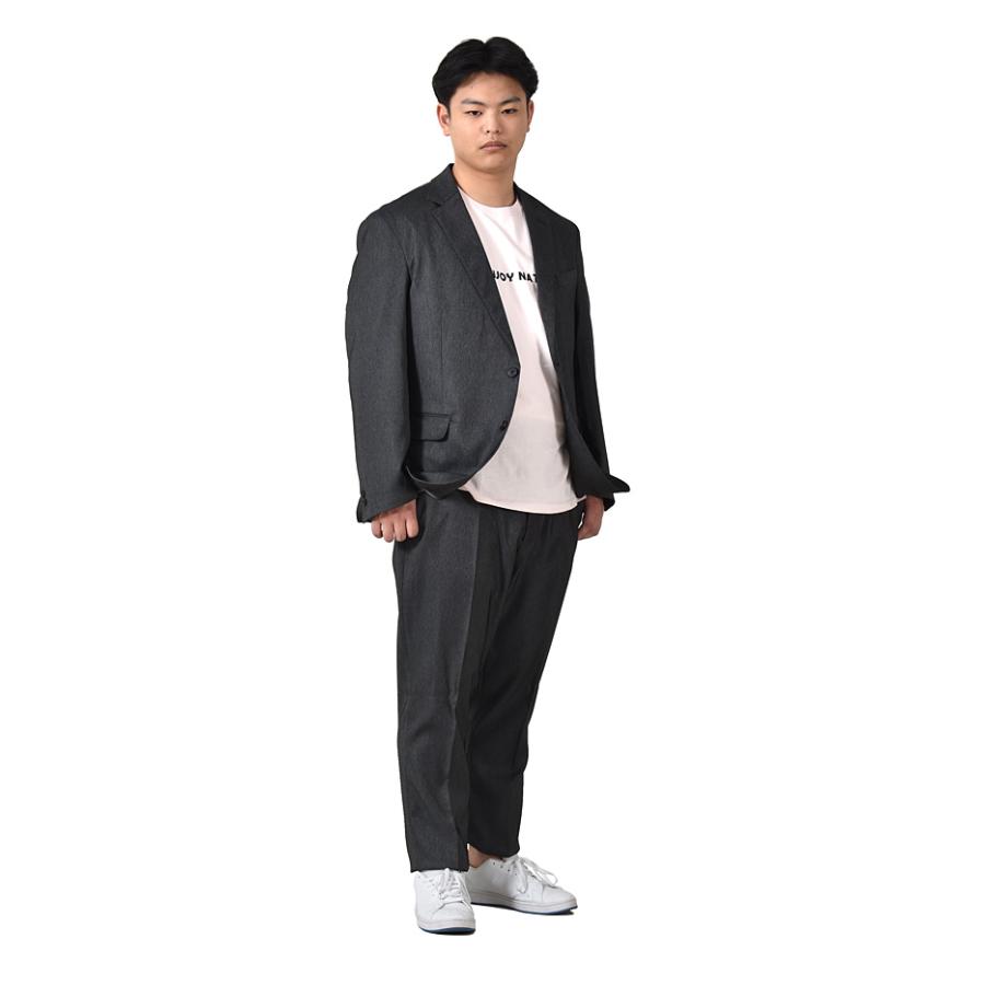 Sartoria Bellini 大きいサイズ メンズ セットアップ デニムライク