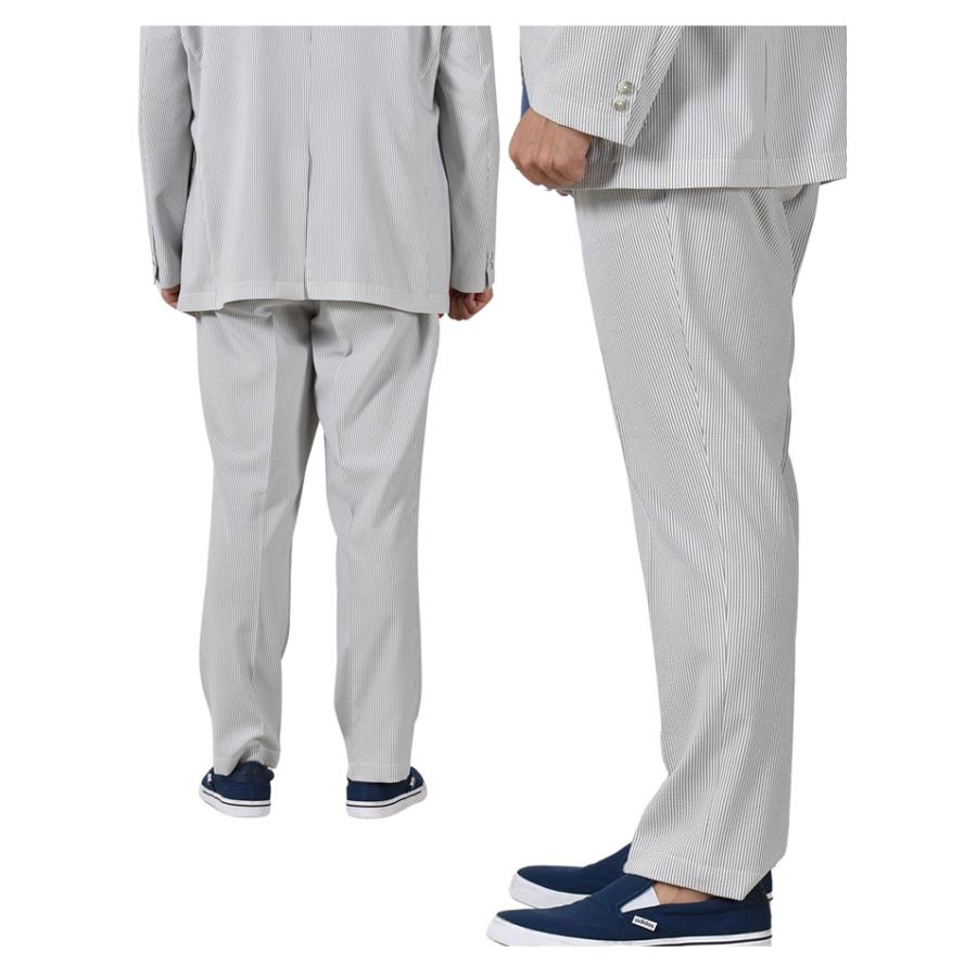 Sartoria Bellini 大きいサイズ メンズ セットアップ シアサッカー