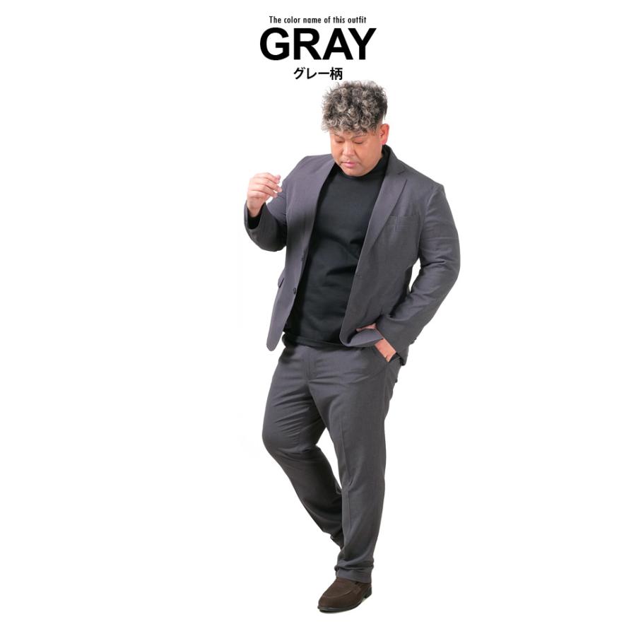 大きいサイズ メンズ SARTORIA BELLINI セットアップ グレンチェック