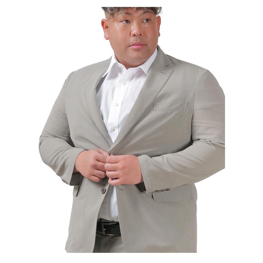 大きいサイズ メンズ SARTORIA BELLINI セットアップ 千鳥柄 HighTwist