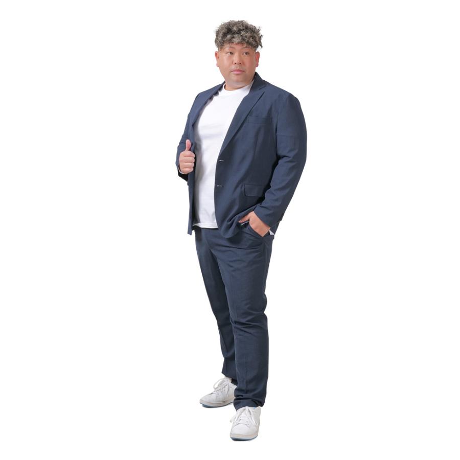 大きいサイズ メンズ SARTORIA BELLINI セットアップ 千鳥柄 HighTwist