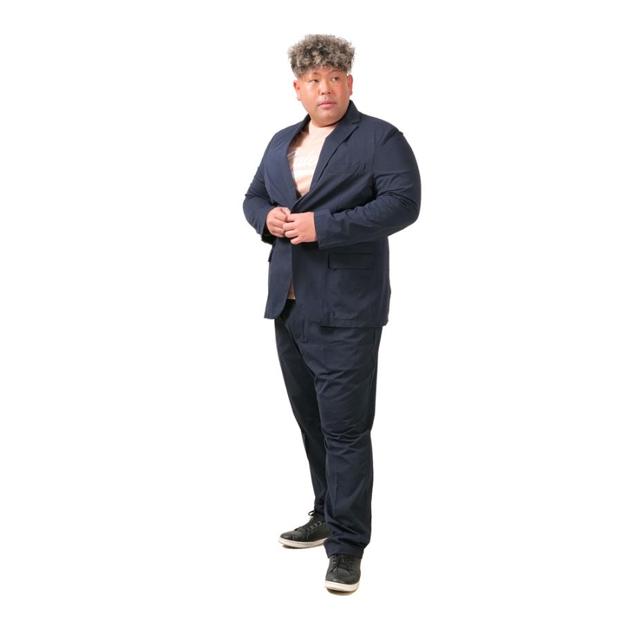 大きいサイズ メンズ DREAM MASTER セットアップ ストレッチ カジュアル ジャケット 軽量 ウォッシャブル スマリラ azs25341-sj 大きいサイズ メンズ DREAM MASTER セットアップ ストレッチ