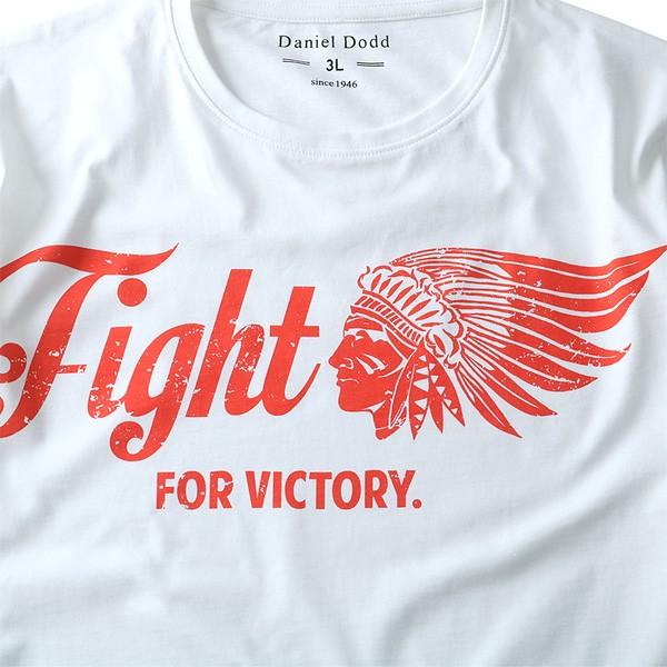 大きいサイズ メンズ DANIEL DODD オーガニックプリント半袖Tシャツ FIGHT azt-170247｜bmo｜05