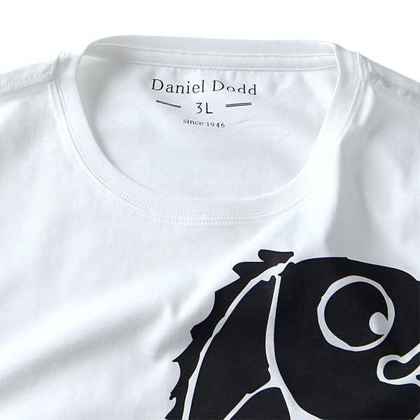 大きいサイズ メンズ DANIEL DODD プリント半袖Tシャツ(目出鯛) オーガニックコットン使用 azt-170258｜bmo｜07