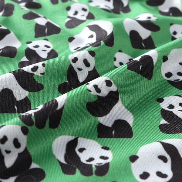 大きいサイズ メンズ DANIEL DODD 吸汗速乾 ストレッチ パンダ柄