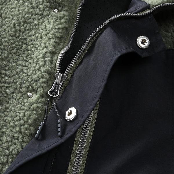 BH 大きいサイズ メンズ ビィエイチ ボア フリース ジャケット bh