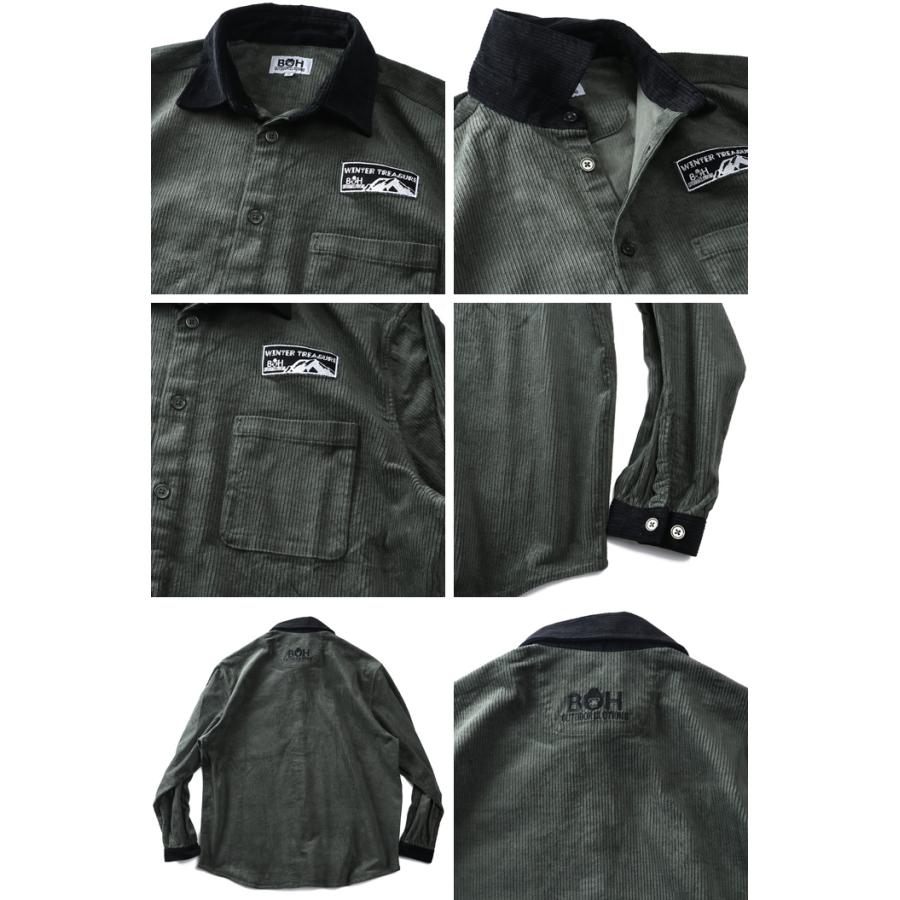 BH 大きいサイズ メンズ ビィエイチ コーデュロイ ビックシルエット