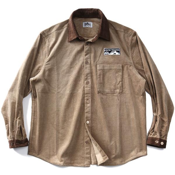 BH 大きいサイズ メンズ ビィエイチ コーデュロイ ビックシルエット