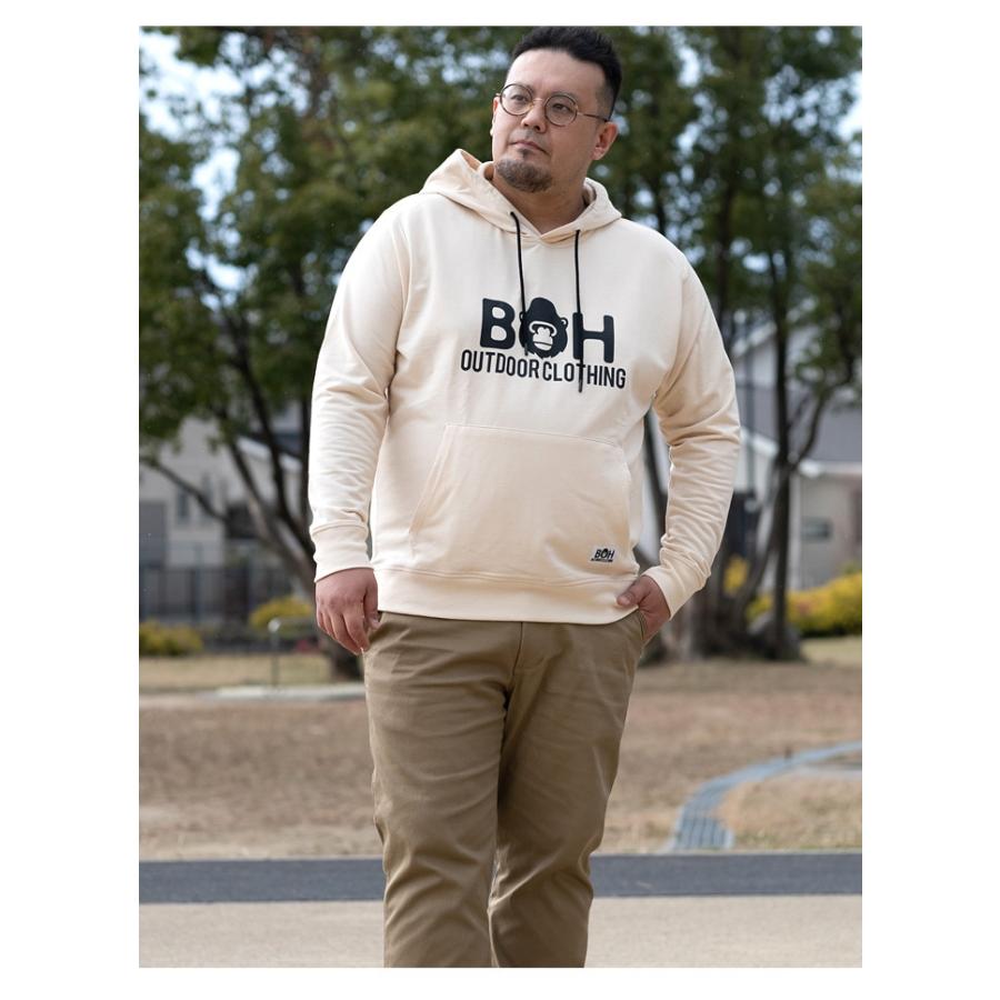BH 大きいサイズ メンズ ビィエイチ デカロゴ プルオーバー BH 大きいサイズ メンズ ビィエイチ デカロゴ プルオーバー