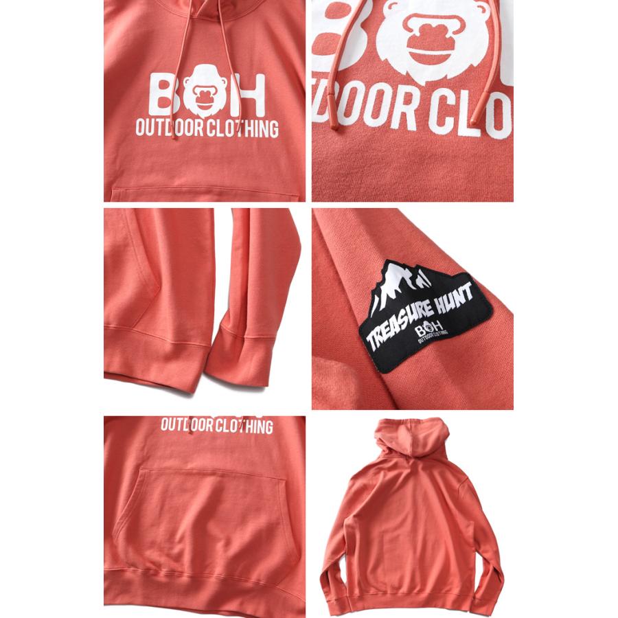 BH 大きいサイズ メンズ ビィエイチ デカロゴ プルオーバー パーカー