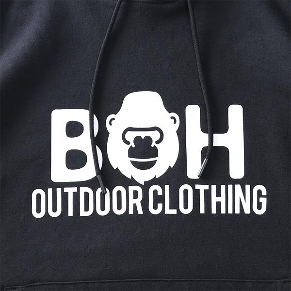 BH 大きいサイズ メンズ ビィエイチ ヘビーウェイト デカロゴ プル