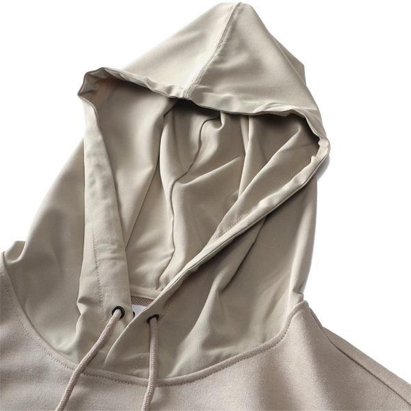 大きいサイズ メンズ BH ビィエイチ 機能性カンガルーポケット付 プル