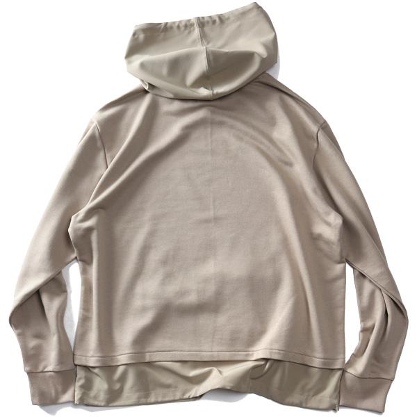 大きいサイズ メンズ BH ビィエイチ 機能性カンガルーポケット付 プル