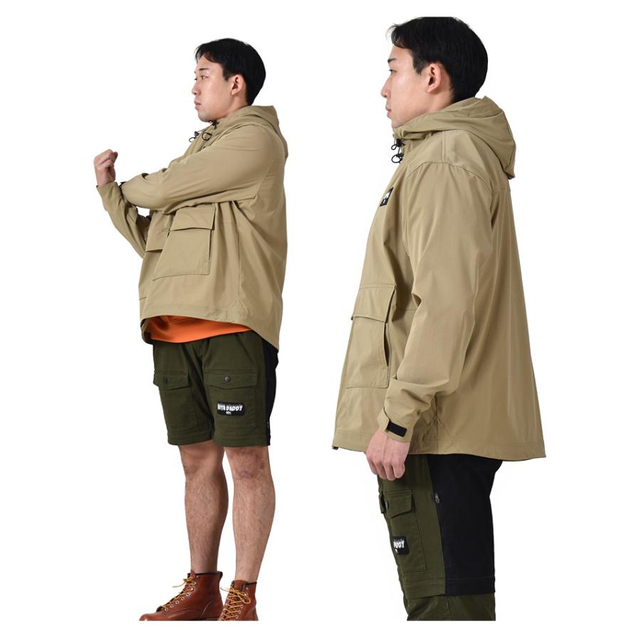 BH 大きいサイズ メンズ ビィエイチ マウンテンパーカー 撥水加工 bhb